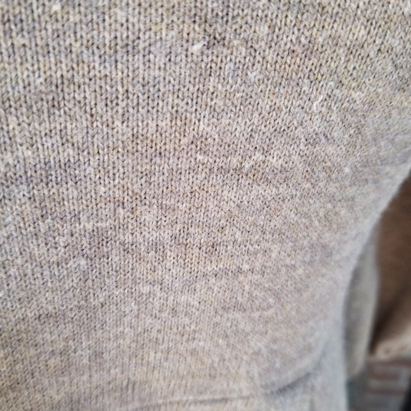 $5⭐️ Cowl Neck Tan Sweater Dress - Picture 5 of 7